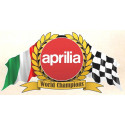 APRILIA  Flags laminated decal