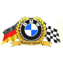 BMW Motorsport  Sticker vinyle laminé