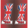 BSA  BIC lighter Sticker  68mm x 65mm