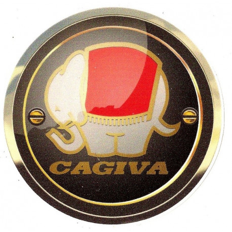CAGIVA  Sticker UV  75mm x 55mm
