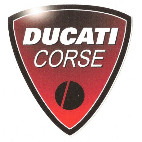 DUCATI  Corse  Sticker UV  150mm x 140mm