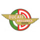 DUCATI Number one  Sticker UV  75mm x 45mm