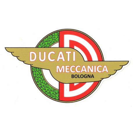 DUCATI Number one  Sticker UV  75mm x 45mm