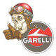 GARELLI Sticker UV  75mm x 72mm 