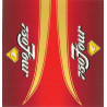 HONDA 750 Four  " BIC "Sticker  68mm x 64mm
