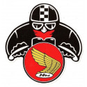 HONDA " Biker "  laminated  decal