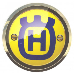 HUSQVARNA Pin Up Sticker UV  150mm x 150mm 