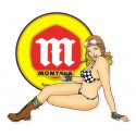 MONTESA Rangos Pin Up gauche Sticker 