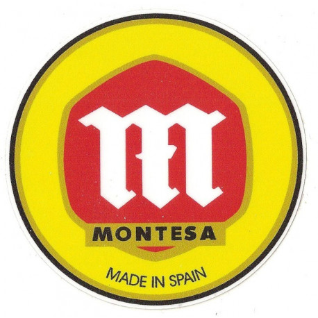 MONTESA  Sticker UV 75mm