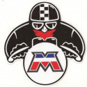 MOTOBECANE " M "  biker Sticker 