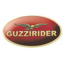 MOTO GUZZI " Guzzirider "  Sticker