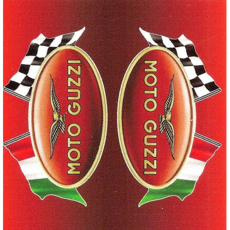 MOTO GUZZI  Sticker UV 120mm x 70mm