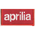 APRILIA embroidered badge78mm x 76mm
