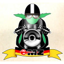 MZ Biker Laminated decal