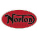NORTON Motard Sticker UV 80mm x 75mm 