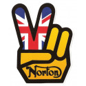 NORTON " love " Sticker  