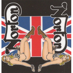 NORTON  850 Commando Sticker UV 75mm 