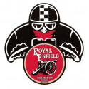 ROYAL ENFIELD Biker  Laminated decal