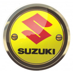 SUZUKI Skull  Sticker UV 120mm x 120mm
