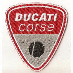 DUCATI Corse Ecusson tissus 75mm x  70mm