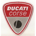 DUCATI Corse Ecusson tissus 75mm x  70mm