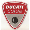 DUCATI Corse Ecusson tissus 75mm x  70mm