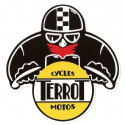 TERROT biker Sticker 