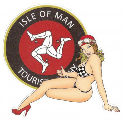 TT  Pin Up Sticker UV 75mm x 75mm