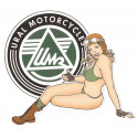 URAL Pin Up left Sticker  