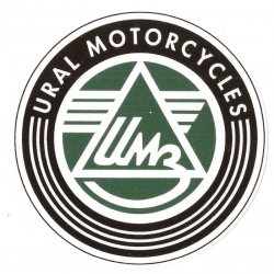 URAL Motard Sticker UV  75mm x 75mm