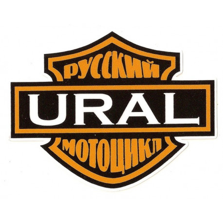 URAL  Sticker UV  75mm x 60mm 