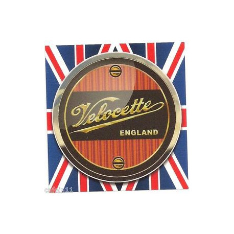 VELOCETTE  Sticker UV  120mm x 60mm 