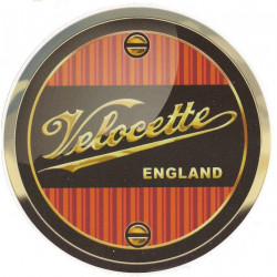 VELOCETTE  BIC Sticker UV  68mm x 65mm 