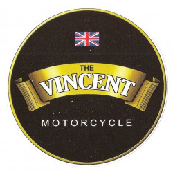 THE VINCENT  Pin Up Sticker UV  75mm x 75mm