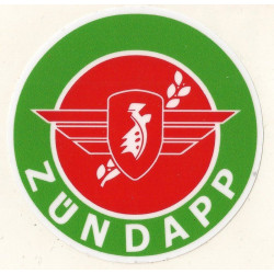 ZUNDAPP World Champions Sticker UV  150mm x 75mm 