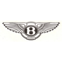 BENTLEY   Sticker UV  75mm x 25mm  