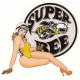 DODGE Super Bee  Sticker UV 75mm  