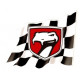 DODGE Viper Sticker UV 75mm x 75mm  