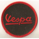 VESPA rouge Ecusson tissus 
