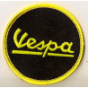  VESPA YELLOW EMBROIDERED BADGE