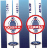 COBRA FORD BIC  Sticker 68mm x 65mm