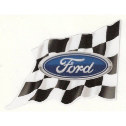 FORD right Flag  Sticker     