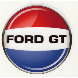 FORD GT40 24HRS Sticker UV 100mm   