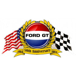 FORD GT 50th Anniversary Sticker 
