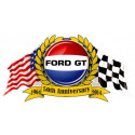 FORD GT 50th Anniversary Sticker  