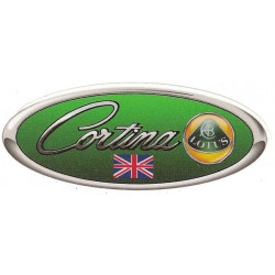 FORD Cortina LOTUS Sticker Trompe-l'oeil