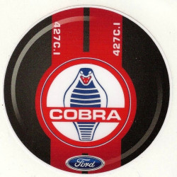 FORD Cortina LOTUS Pin Up Sticker UV 75mm x 70mm   