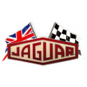 JAGUAR Flags Sticker vinyle laminé