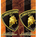 LAMBORGHINI BIC  lighter , lamined sticker  68mm x 65mm