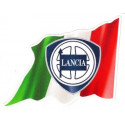 LANCIA right Flag Sticker         